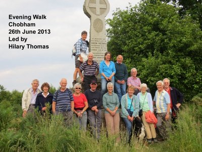 Chobham Evening Walk - 26th June 2013