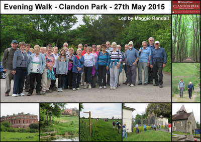 Clandon Park Evening Walk - 27th May 2015