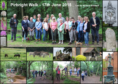 Pirbright Walk - 17th June 2015