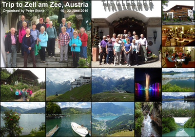 Trip - Zell am Zee, Austria - 15th to 22nd June 2016