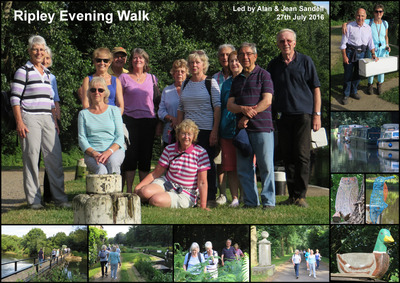 Evening Walk - Ripley & Pyrford - 27th July 2016