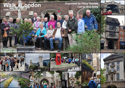 Walk - London, Hidden Gems & River - Wednesday 11th October 2017