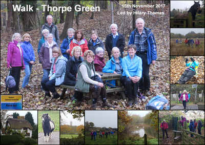Walk - Thorpe Green - 15th November 2017