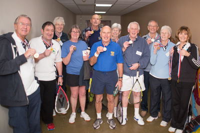 Racketball Medal Winners