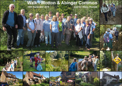 Walk - Wotton and Abinger Common - 18th September 2019