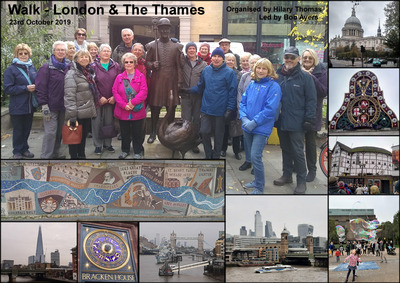 Walk - London & The Thames - 23rd October 2019