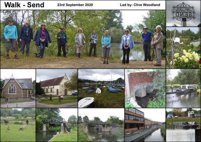 Walk - Around Send - 23rd September 2020