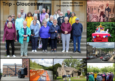 Trip - Gloucester, Wye Valley & Cotswolds - 23rd to 25th May 2022