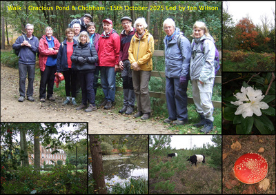 15th October 2025 Gracious Pond & Chobham